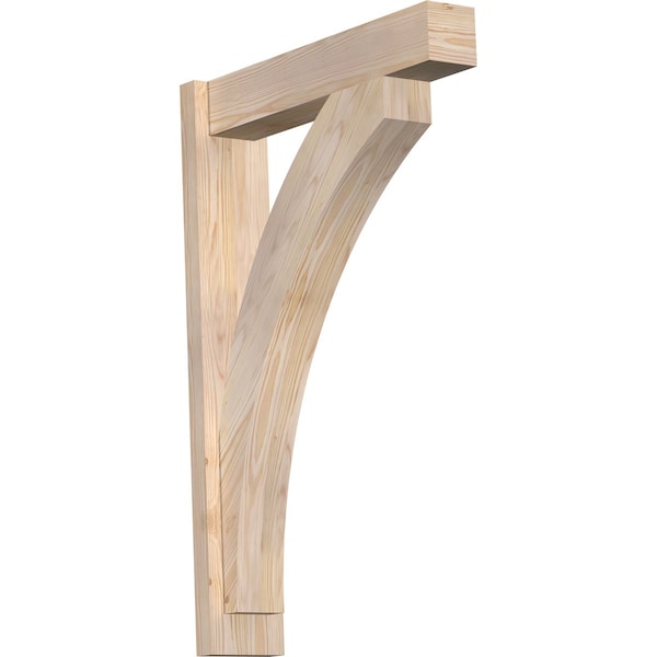 Ekena Millwork Thorton Block Smooth Outlooker, Douglas Fir, 5 1/2"W x 24"D x 36"H OUT06X24X36THR05SDF - main